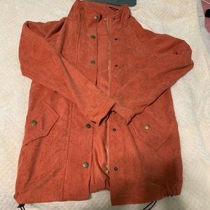 CORDUROY BUTTON UP JACKET